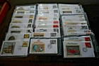 Benham Silk GB First Day Covers, 1994, 1995, 1996, Sold in Sets, Small (b)