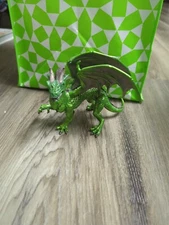 2010 Safari Ltd Forest Dragon Winged Medieval Fantasy Beast Figure