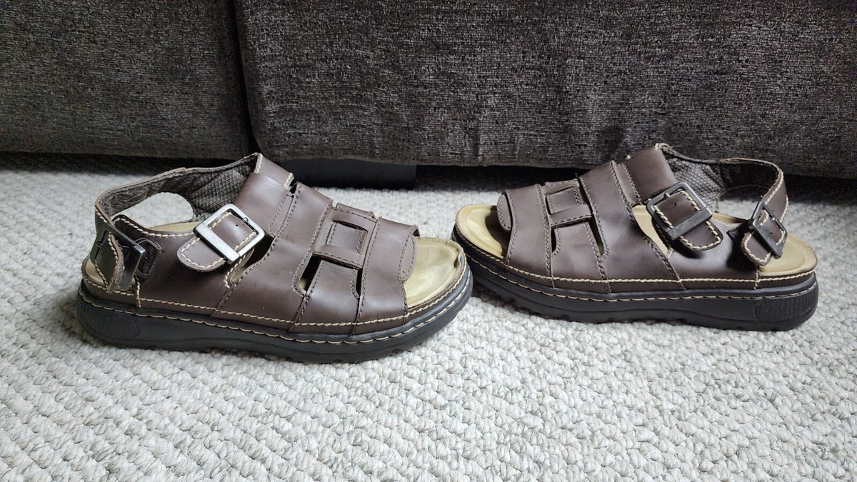 Vintage Faded Glory Y2K Chunky Fisherman Sandals Mens 9.5 Wide 90s Preppy Faded Glory Y2K Sandals womens 5 Leather | Mercari main image 2