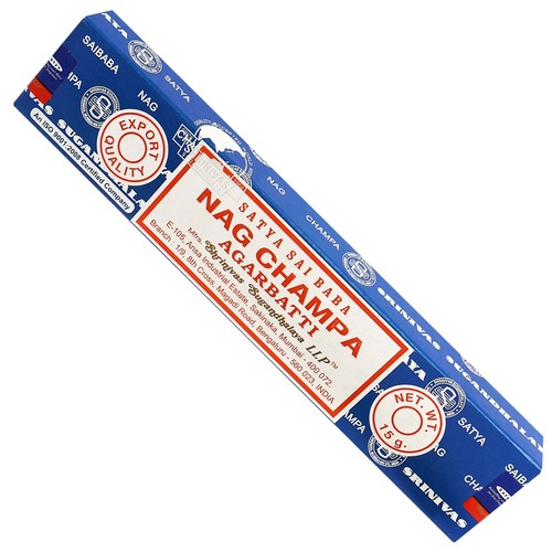 12pk Nag Champa Satya Sai Baba Incense Sticks Agarbatti Home Bulk Box Authentic - Picture 2 of 2