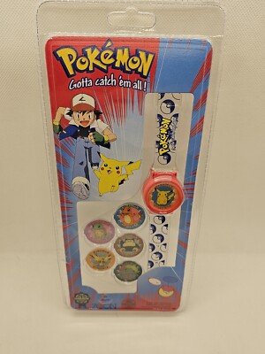 Pokemon Uhr Neu Ovp Watch Pikachu Kinderuhr Armbanduhr Lizensiert Nintendo Prod.