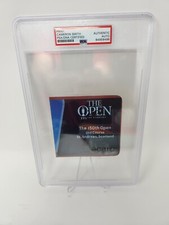 Cameron Smith Signed 150th St Andrews The Open ScoreCard PSA COA BUF