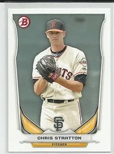 Chris Stratton SF Giants 2014 Bowman Draft Top Prospect