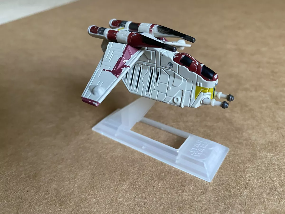 Star Wars REPUBLIC GUNSHIP clone wars Black Series titanium 23 attack of the ep2