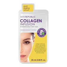 Image of Skin Republic Biodegradable Collagen Infusion Sheet Face Mask