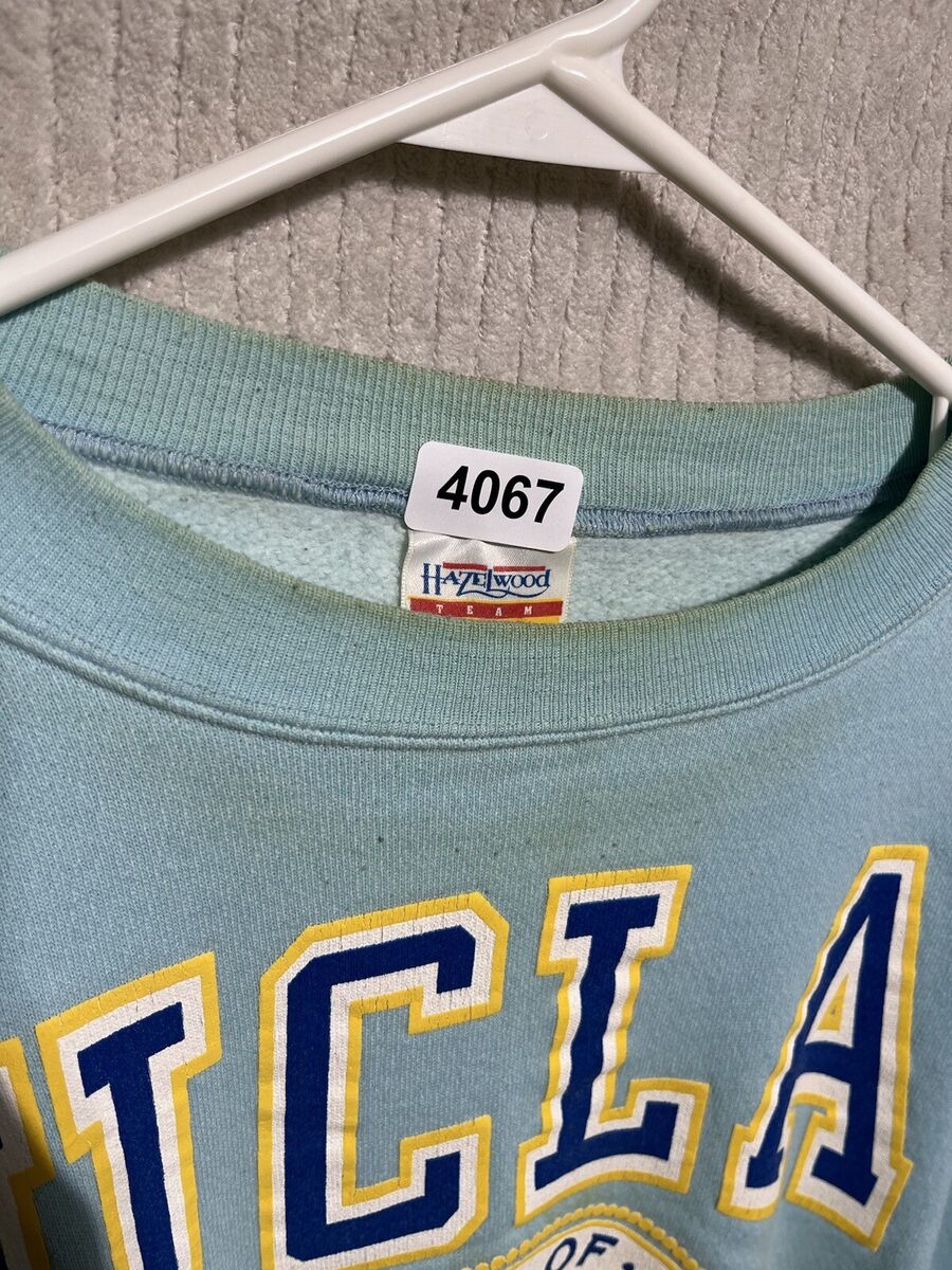Vintage UCLA Bruins Bear Sweatshirt Large baby blue light Vintage UCLA Bruins Bear Sweatshirt Large baby blue light