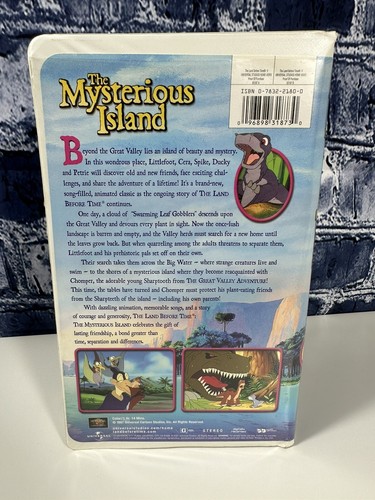 VHS The Land Before Time V: The Mysterious Island (VHS, 1997, Clamshell) - Picture 7 of 10