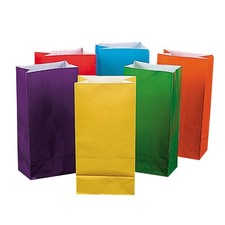 Bright Color Paper Bags for Party - Party Supplies - Bags - Paper Treat Bags ...