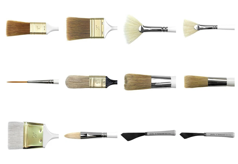 Bob Ross Oil Landscape Painting Brush & Knife - Full Range Available - CHOOSE