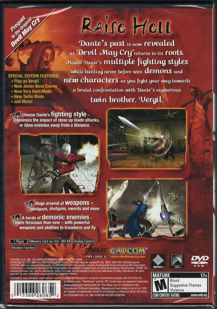 Devil May Cry - Greatest Hits - PS2