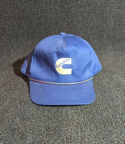 Vintage CUMMINS Blue Sportsman Trucker 