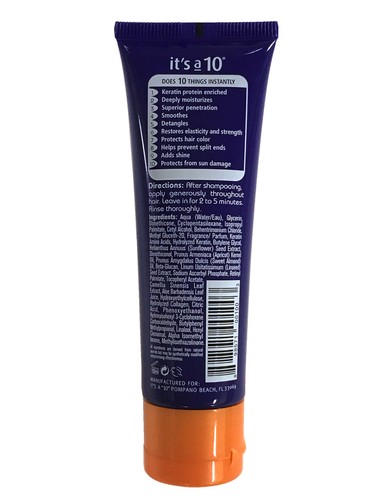 It’s A 10 Miracle Deep Conditioner Plus KERATIN 2 oz - Picture 2 of 3