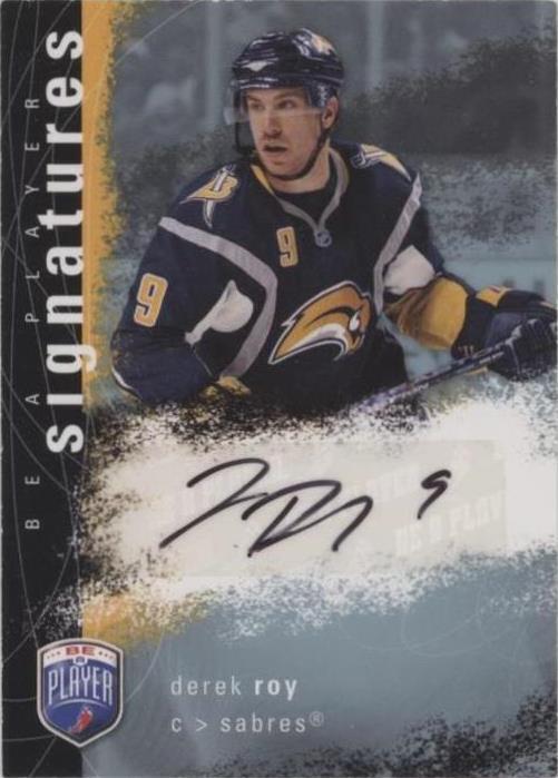 2007-08 Upper Deck Be a Player - Derek Roy #S-DR - 1 of 1