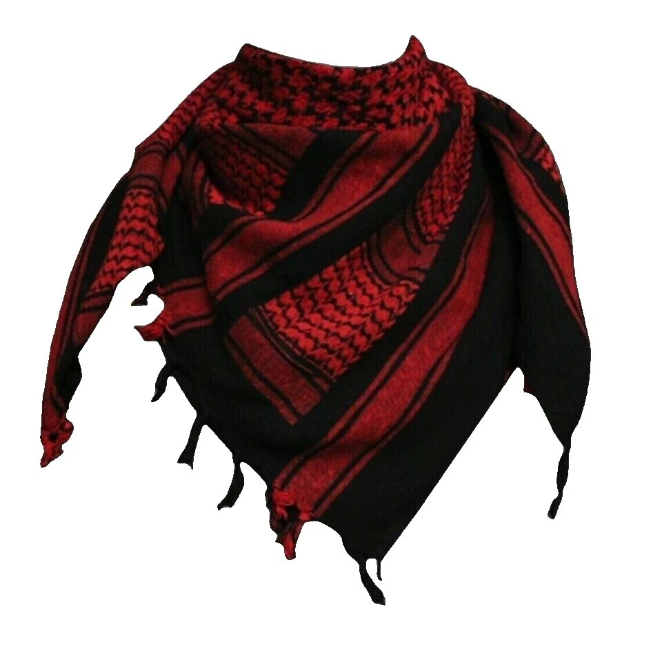 Negro 100% Algodón bufanda bufandas para hombres