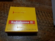 Vintage Kodachrome II Color Movie Film Sealed in package 16mm roll camera ex1970