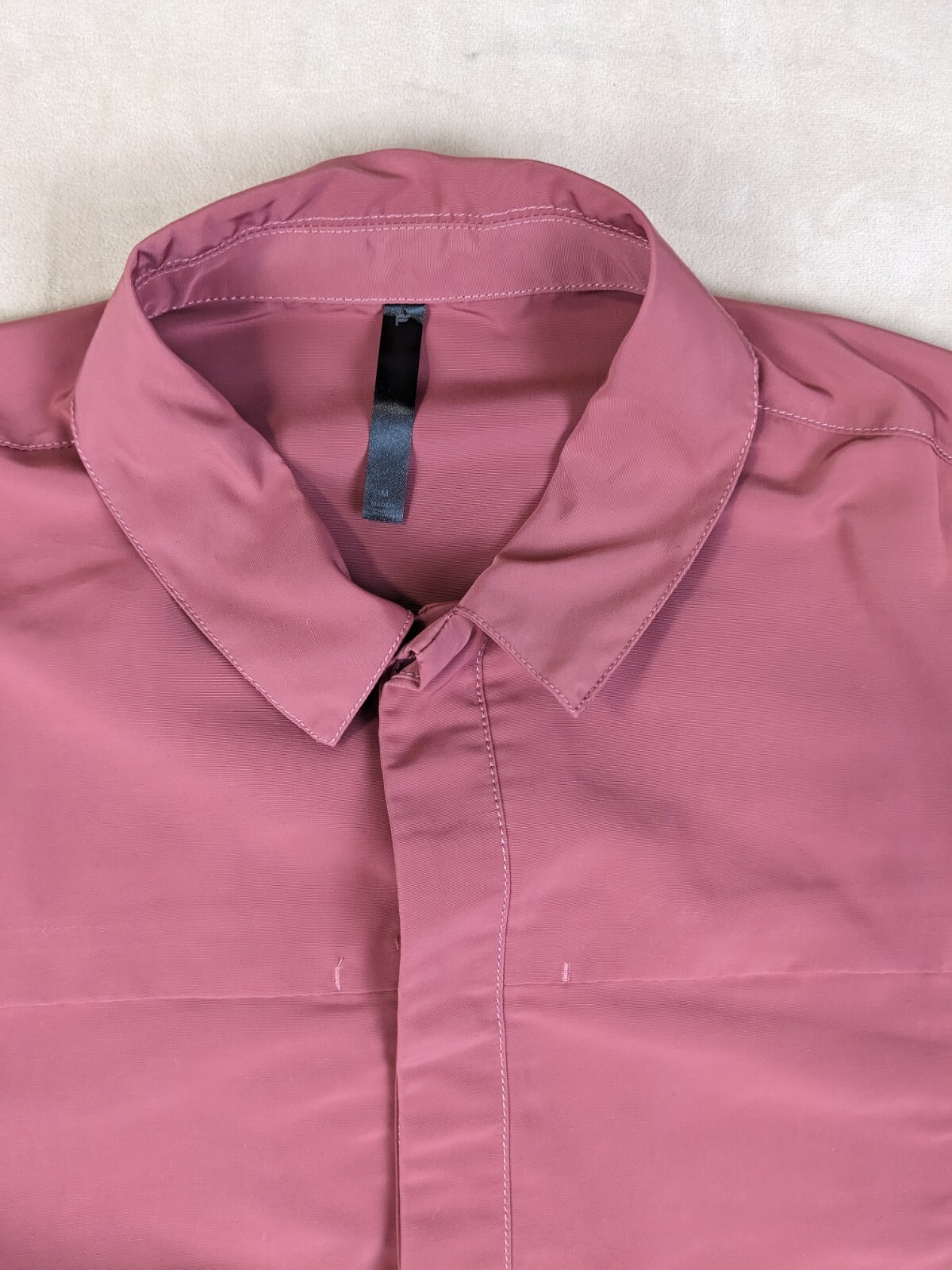 Fabletics Medium Mens Jacket Outpost Snap Button … - image 10