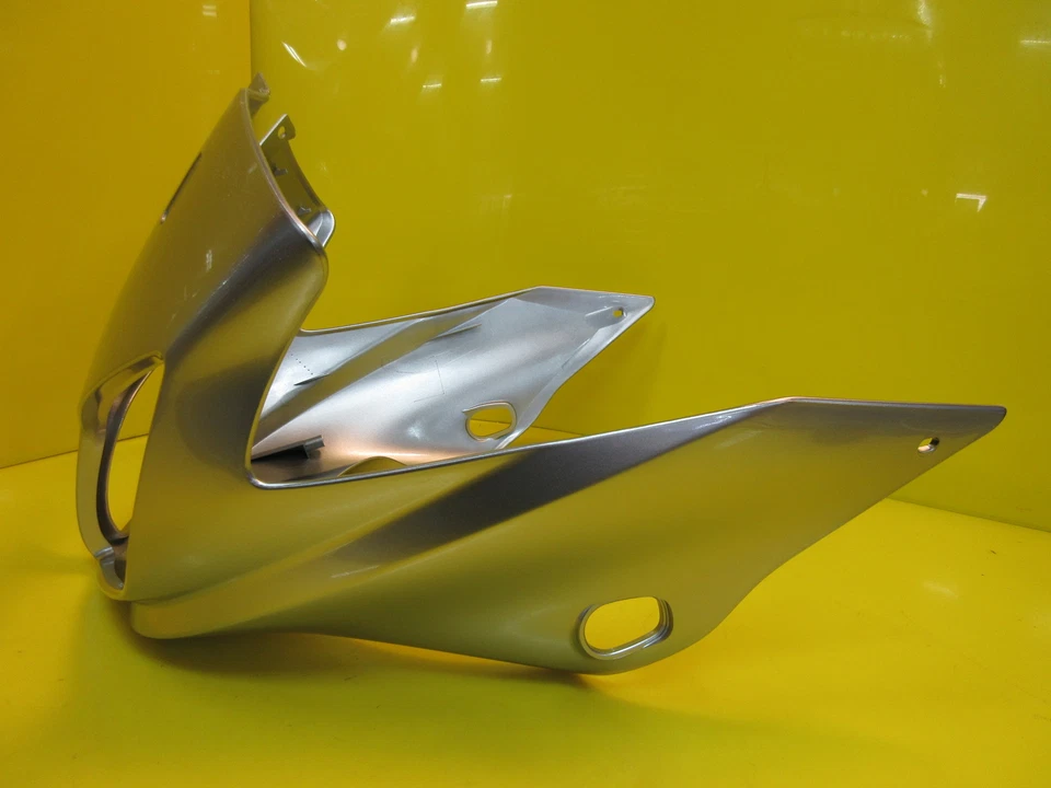全新 正品 YAMAHA FZ1 FAZER FZS1000 FZS 1000 UPPER COWL FAIRING 01-05 银色 — 第 2/4 张图片