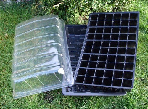 3 Full Size Propagator Seed Starting Kits Sets with 60 Cell Inserts - 第 4/4 張圖片