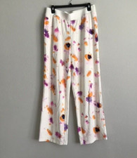 Candace Cameron Bure Malibu Lounge Straight Leg Pant- Natural Sz M a473230 '-