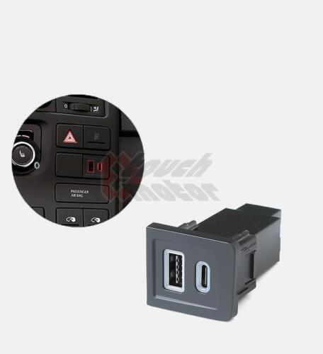For Multivan T5 USB-C/A PD / QC 3.0 Dash Switch Upgrade Car Charger Port Socket - Picture 8 of 16