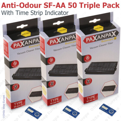 3x Vacuum Cleaner Filter SF-AA50 for MIELE Cat & Dog Compact Complete Ecoline