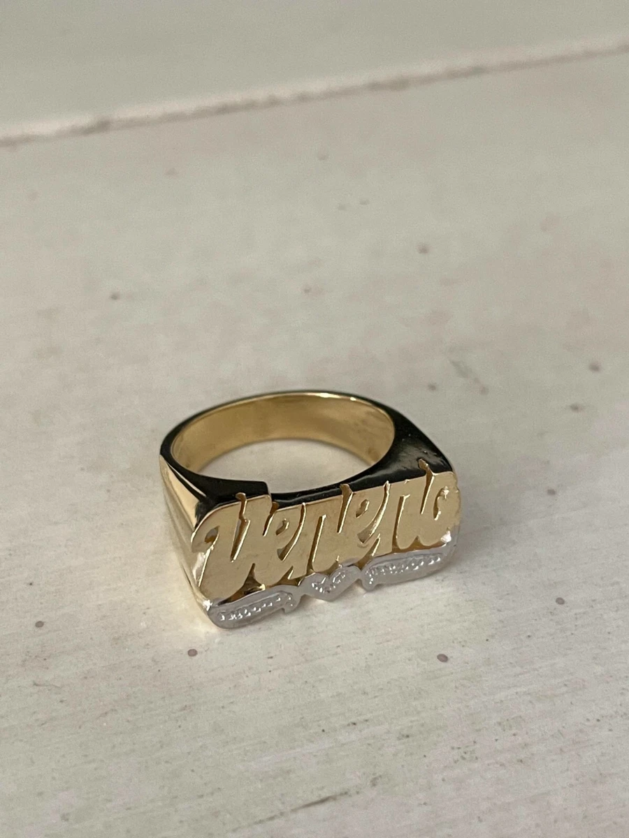 Zodiac Name Ring in Gold – Pineal Vision Jewelry