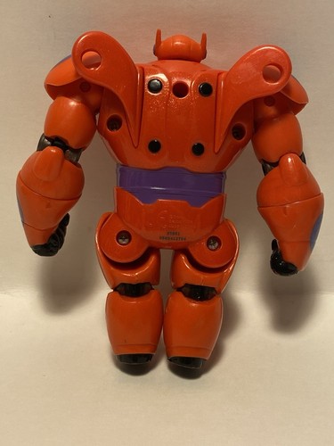Bandai Disney Big Hero 6 BAYMAX 4” Red Armor Poseable Action Figure, 4.25" Tall - Picture 4 of 7