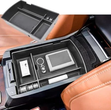 Centre console storage tray Built-in tray Storage accessories Armrest box