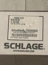 Schlage Rhodes Privacy Door Lever Set Satin Chrome