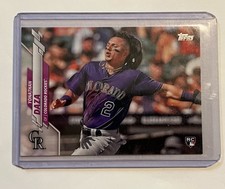 2020 Topps SP Image Variation Yonathan Daza Colorado Rockies #567