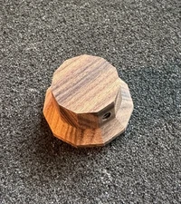 Bolivian Rosewood 1122 Facet Cut Volume/Tone Knob - 1.5mm Set Screw/6mm Shaft