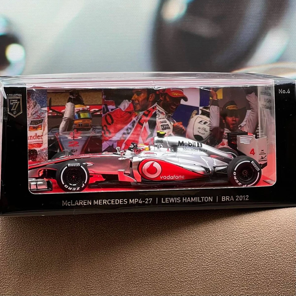 Spark 1/43 McLaren Mercedes MP4-27 Lewis Hamilton 2012 Brasile GP NKN06 Diecast - Immagine 3 di 4