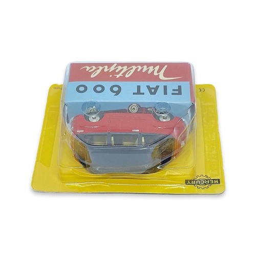 Mercury Fiat 600 Multipla Art. 19 Scala 1/48 Modellino Auto Die-Cast Hachette - Foto 2 di 6