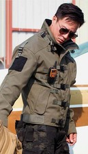 KITANICA Mark 1 Jacket Tactical Khaki Green Made In USA Mens size M, NWOT