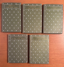 Lotto 5 Libri Biblioteca dei ragazzi - Istituto Editoriale Italiano -1900 (174B)