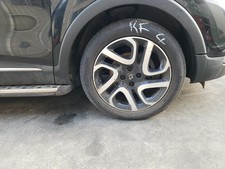 RENAULT CAPTUR RHF WHEEL ALLOY FACTORY,17X6.5IN,5 V SPOKE,TWO TONE,BLACK/ALUMINU