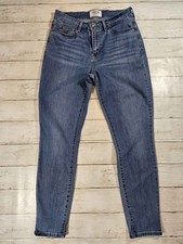 Denizen Levis Womens High Rise Skinny Jeans Size 8S 29x28 Medium Wash Blue