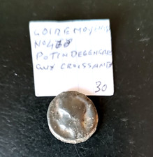 Monnaie Gauloise - Loire moyenne - Potin tête de dégénérée aux croissants