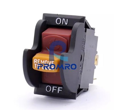 1PC New For Switch CB-8 15/7.5A bench drill switch Key switch with lock