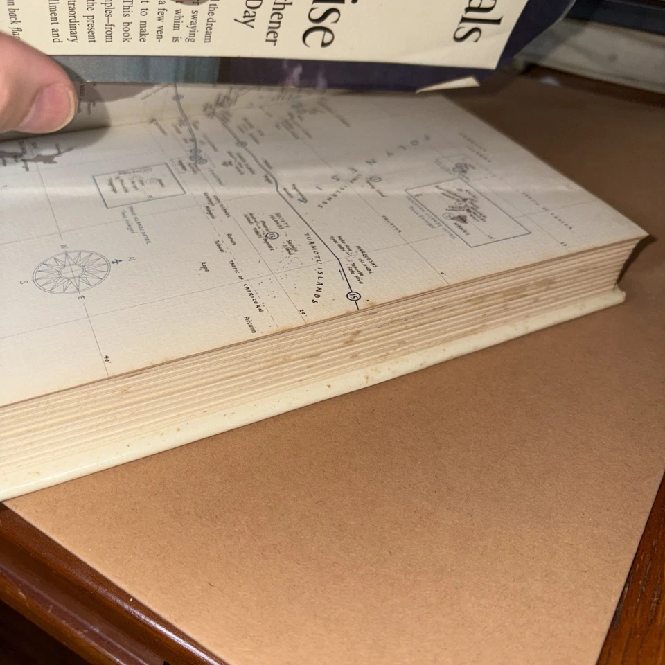 Rascals in Paradise by James A. Michener 1957 1st Printing w/ DJ South Pacific Foto 3 de 4