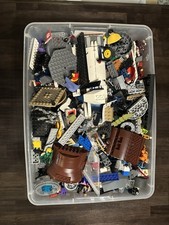 Random Box Of Legos With Some Figures 13in Long 9in Wide 6in Height 10 Pounds