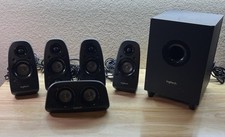 Logitech Z506 Surround Sound 5.1 Computer Home Theater Speaker System Or PC