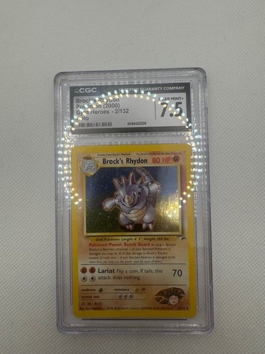 Brock's Rhydon (Unlimited) graded CGC 7.5 for sale on eBay