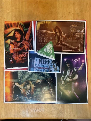 KISS Alive III US 2LP Set 30th Ltd. Ed. Yellow & Orange Swirl Vinyl See Descr. - Picture 11 of 23