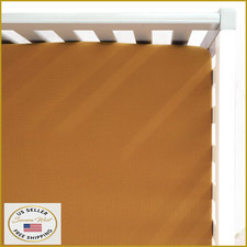 GRSSDER Soft Muslin Crib Sheet 100 Cotton Boys  Girls 52"x28" - 1 Pack