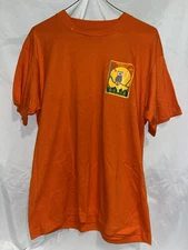 Vintage Screen Stars Best Size Lg Camp ISR 1993 Orange T-Shirt