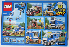Lego CITY 4441 ~ POLICE DOG VAN ~ Retired NISB  Sports Car  GOLD MINE CAVE dogs