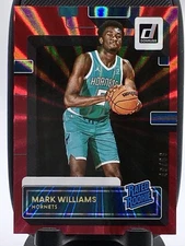 Mark Williams 2022-23 Donruss💥RaRe~RED Holo Laser /99 *Rated ROOKIE #215 (RC) 