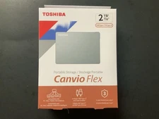Toshiba Canvio Flex 2TB USB Portable External Hard Drive HDTX120XSCAA