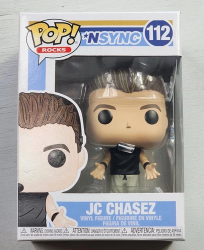 JC Chasez 112 NSYNC Funko Pop Rocks Vinyl
